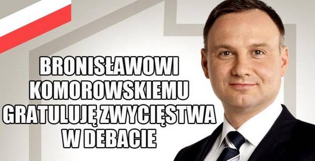 Memy po debacie – internauci komentują