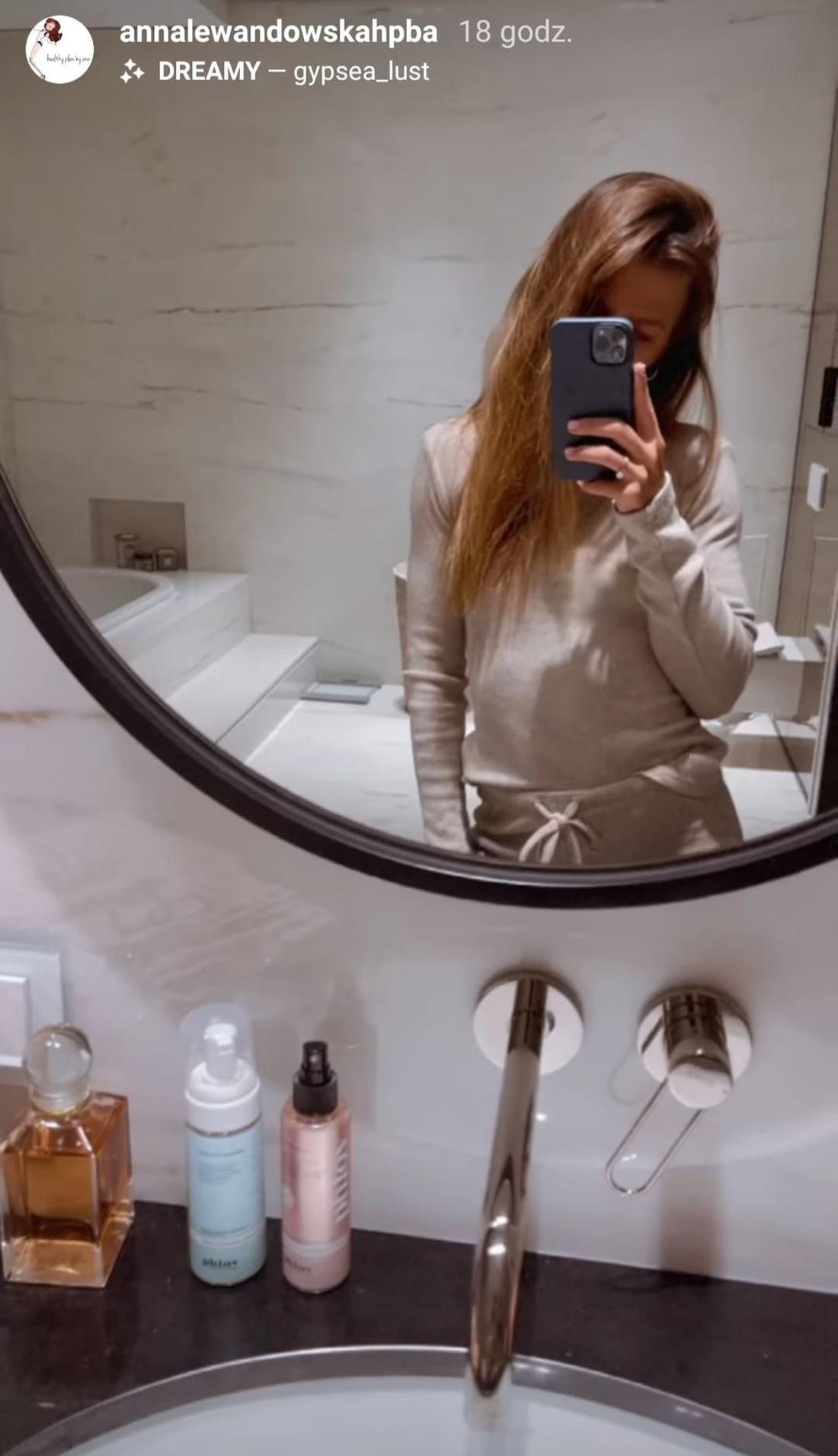 Anna Lewandowska chwali się łazienką