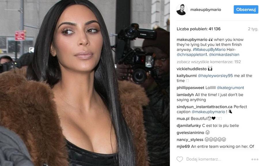 Nie uwierzysz, ILU KOSMETYKÓW używa makijażysta Kim Kardashian!