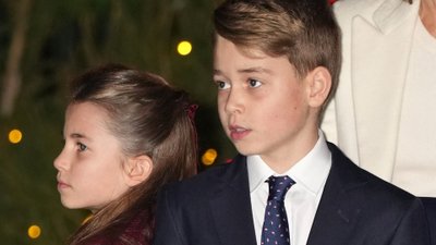 Wyrośnięty George z tatą na meczu piłki nożnej. Jak dziś wygląda mały książę?