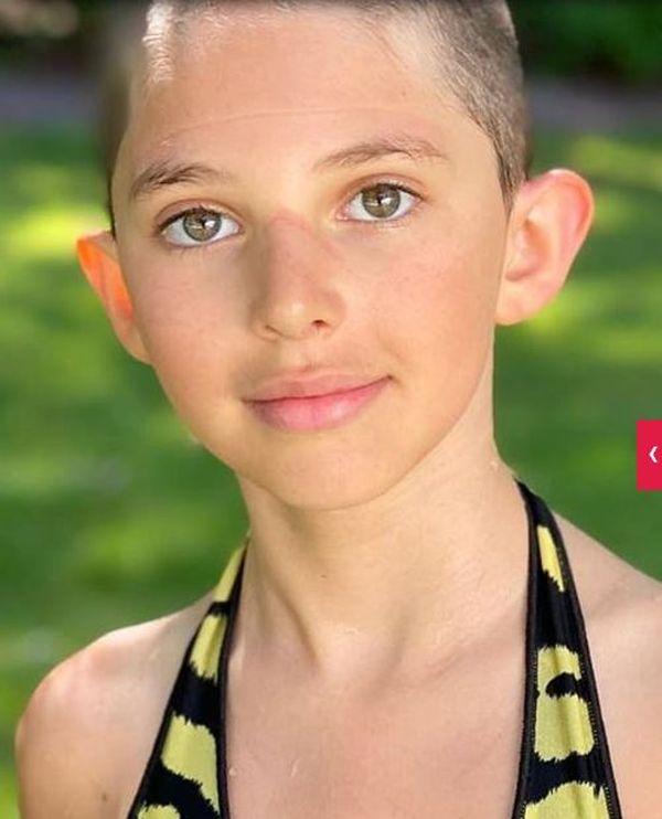 Cleo, córka Davida Schwimmera zgoliła włosy, fot. Instagram Zoe Buckman