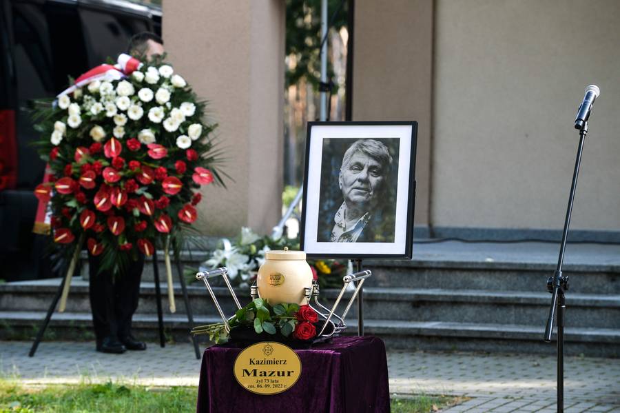 kazimierz mazur pogrzeb, fot. AKPA