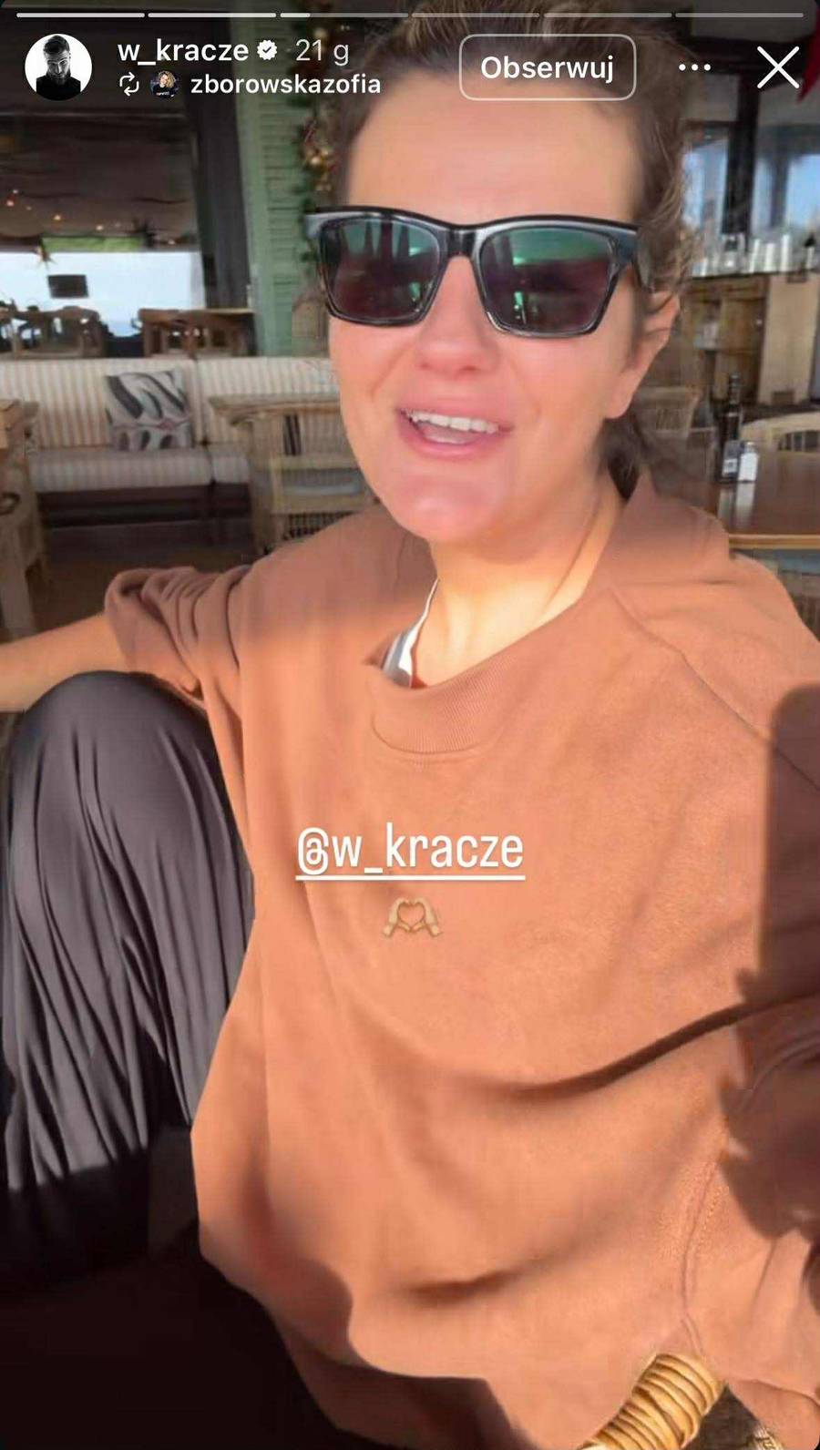 Zofia Zborowska, fot. Instagram