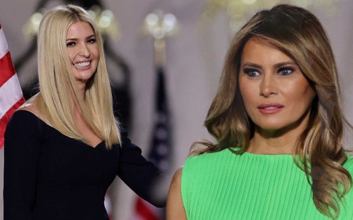 Bezcenna twarz Melanii Trump po przywitaniu się z Ivanką Trump (WIDEO)