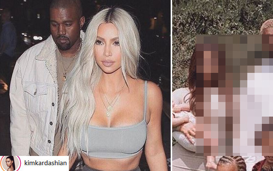 Kim Kardashian pokazała PIERWSZE rodzinne zdjęcie z Chicago (Instagram)