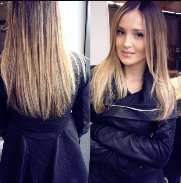 Ombre w wydaniu gwiazd