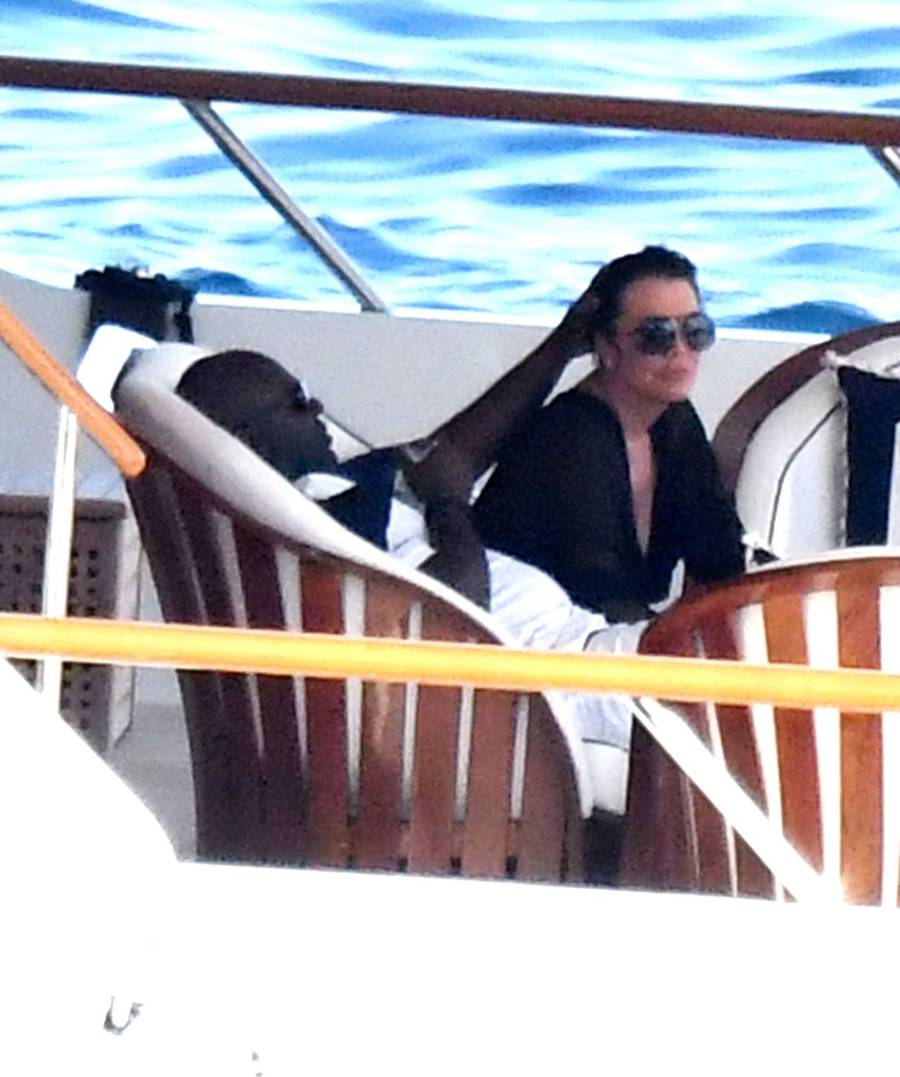 Kris Jenner i Corey Gamble CAŁUJA się na włoskich wakacjach