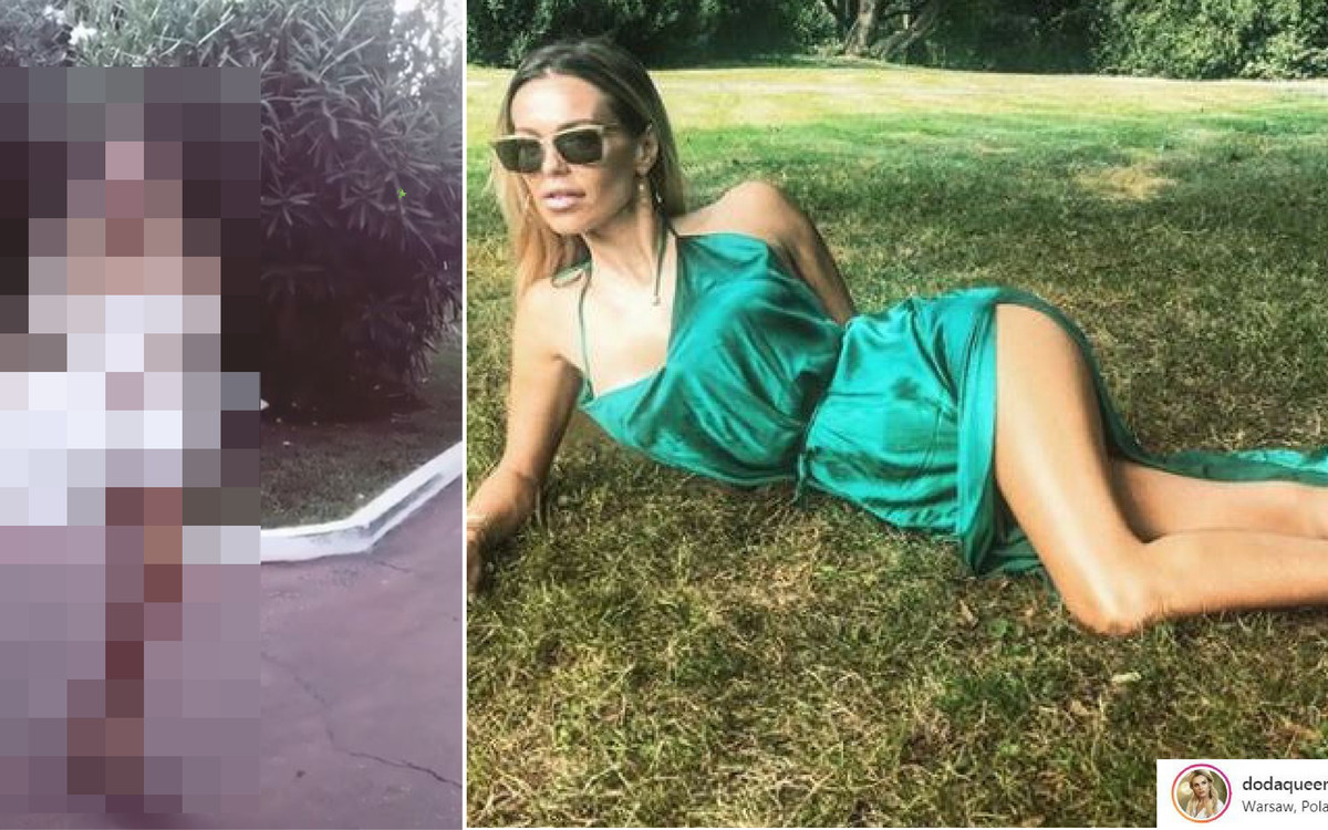 Szczuplejsza Doda zachwyca nogami do nieba! Nie można oderwać wzroku