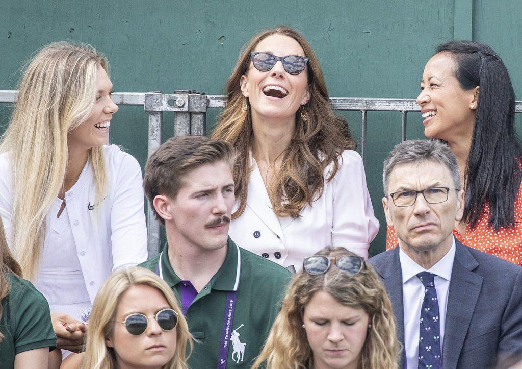 Księżna Kate na Wibledonie