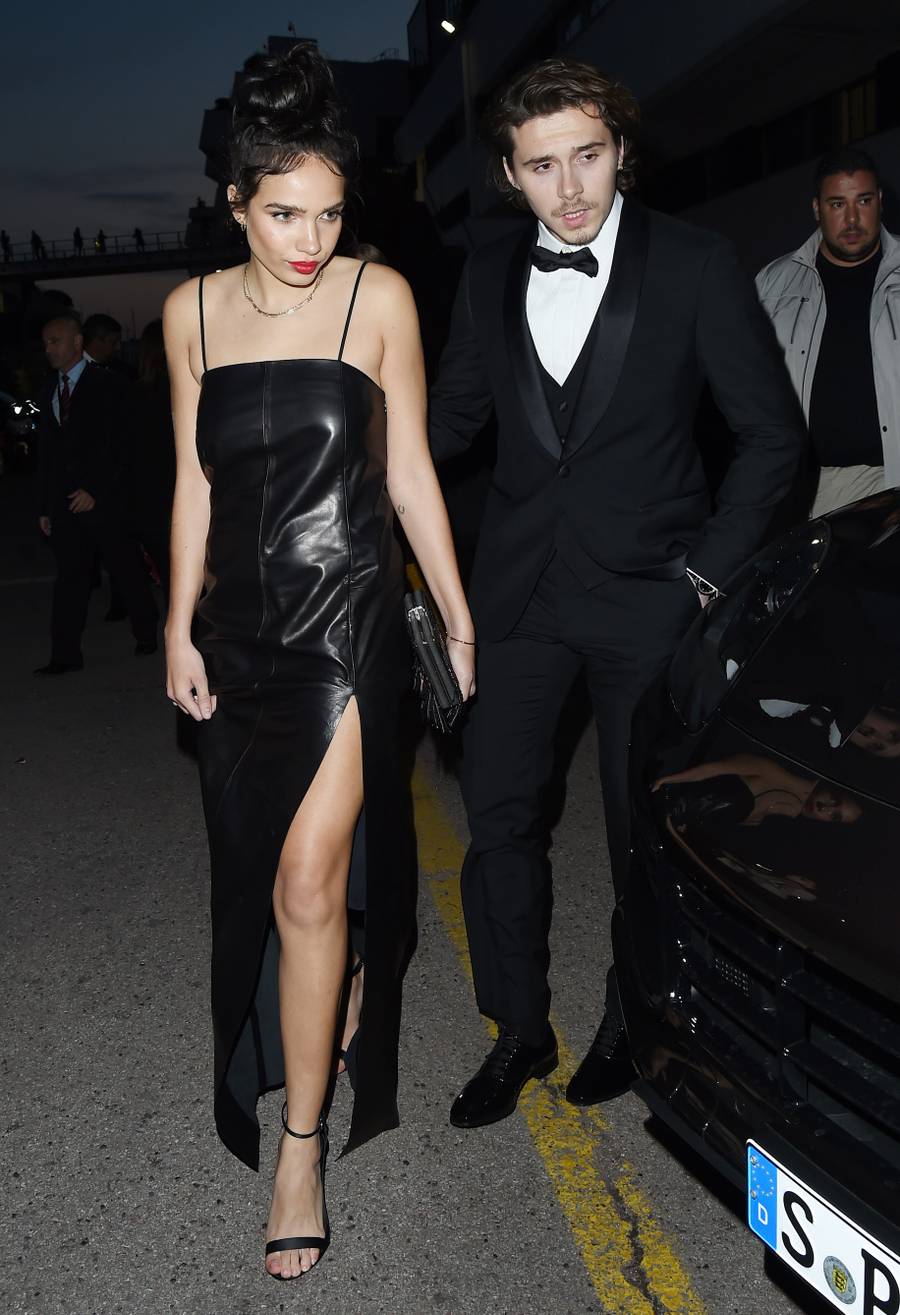Brooklyn Beckham z dziewczyną na festiwalu w Cannes – wygląda, jak Victoria Beckham