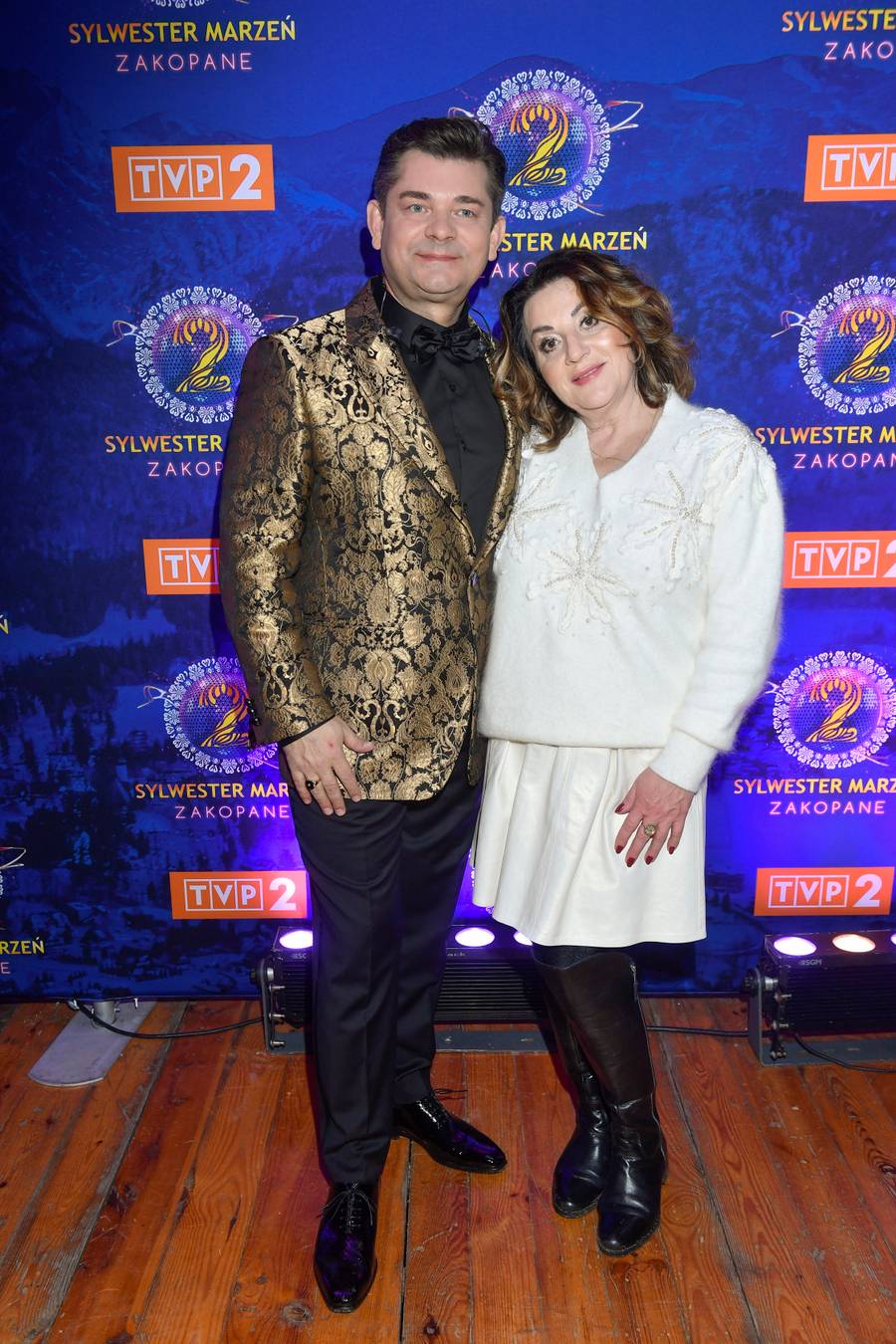 Zenon Martyniuk, Danuta Martyniuk, fot. AKPA.