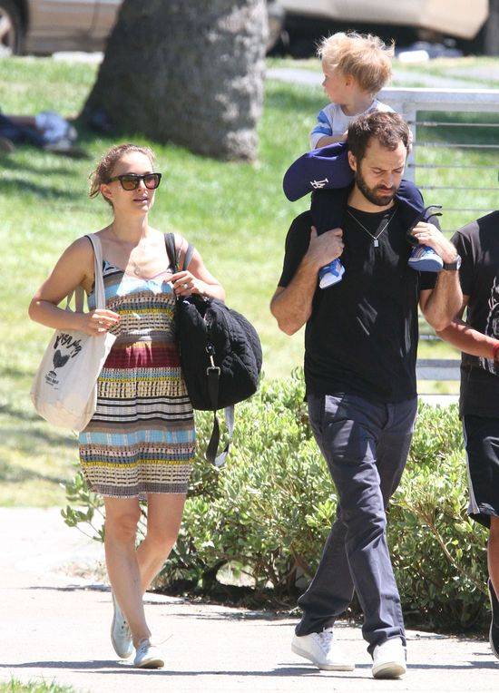 Natalie Portman z rodzinką