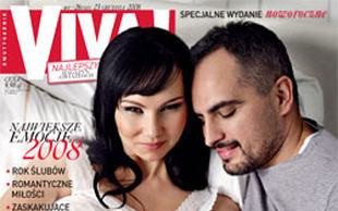 Agustin Egurrola z Niną Tyrką oraz małą Carmen