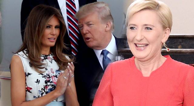 Agata Duda ZAIMPONOWAŁA tym Melanii Trump