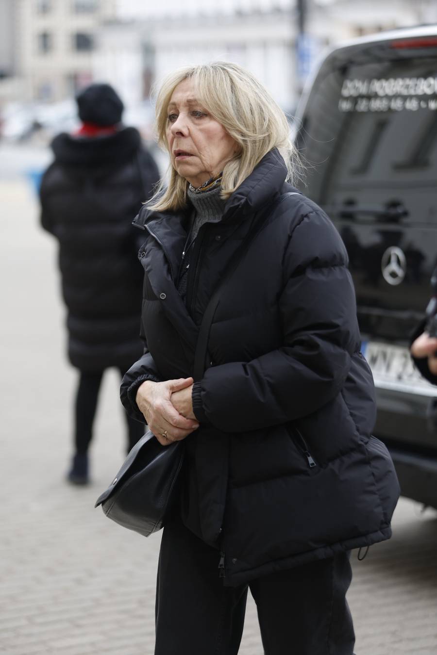 Pogrzeb Bożeny Dykiel/ AKPA