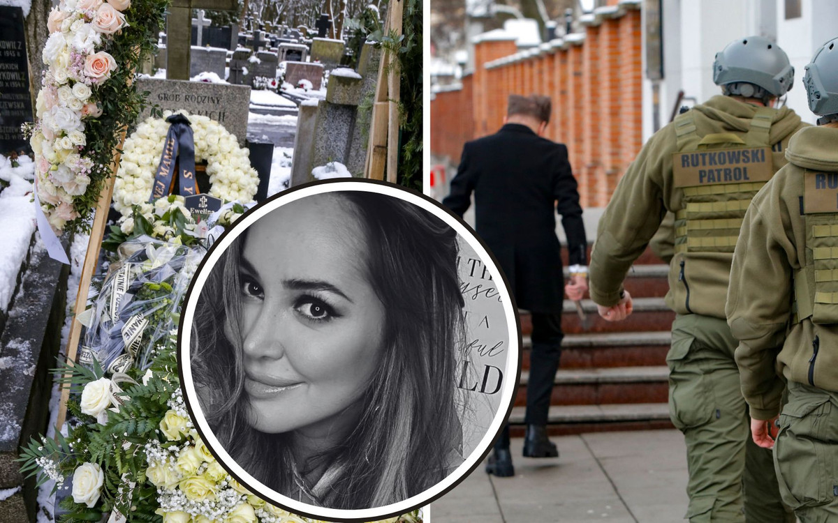 Pogrzeb Eweliny Ślotały. Na pogrzebie mama z wnukiem, a także zaskakująca osobowość