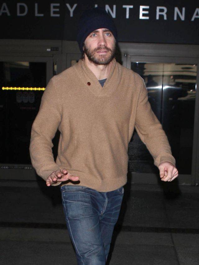 Jake Gyllenhaal na planie filmu “Nightclawler”