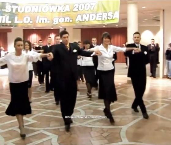Studniówka Małgorzaty Tomaszewskiej i Roberta Lewandowskiego, fot. Instagram