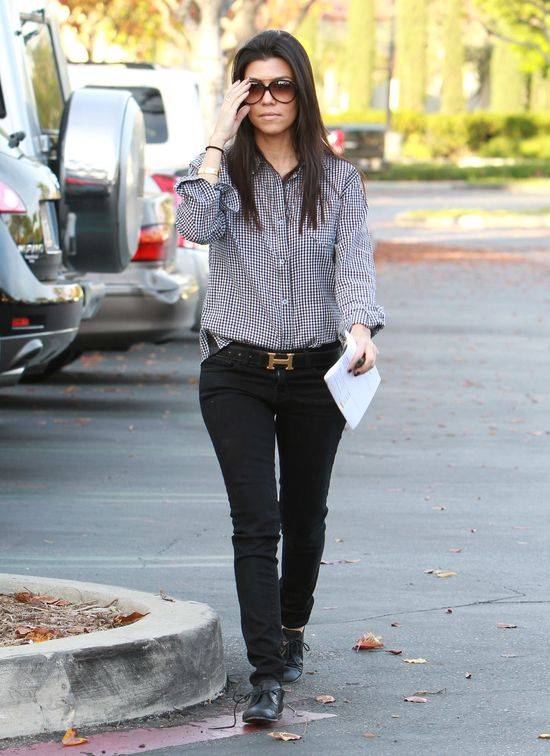 Kourtney Kardashian na starych zdjęciach