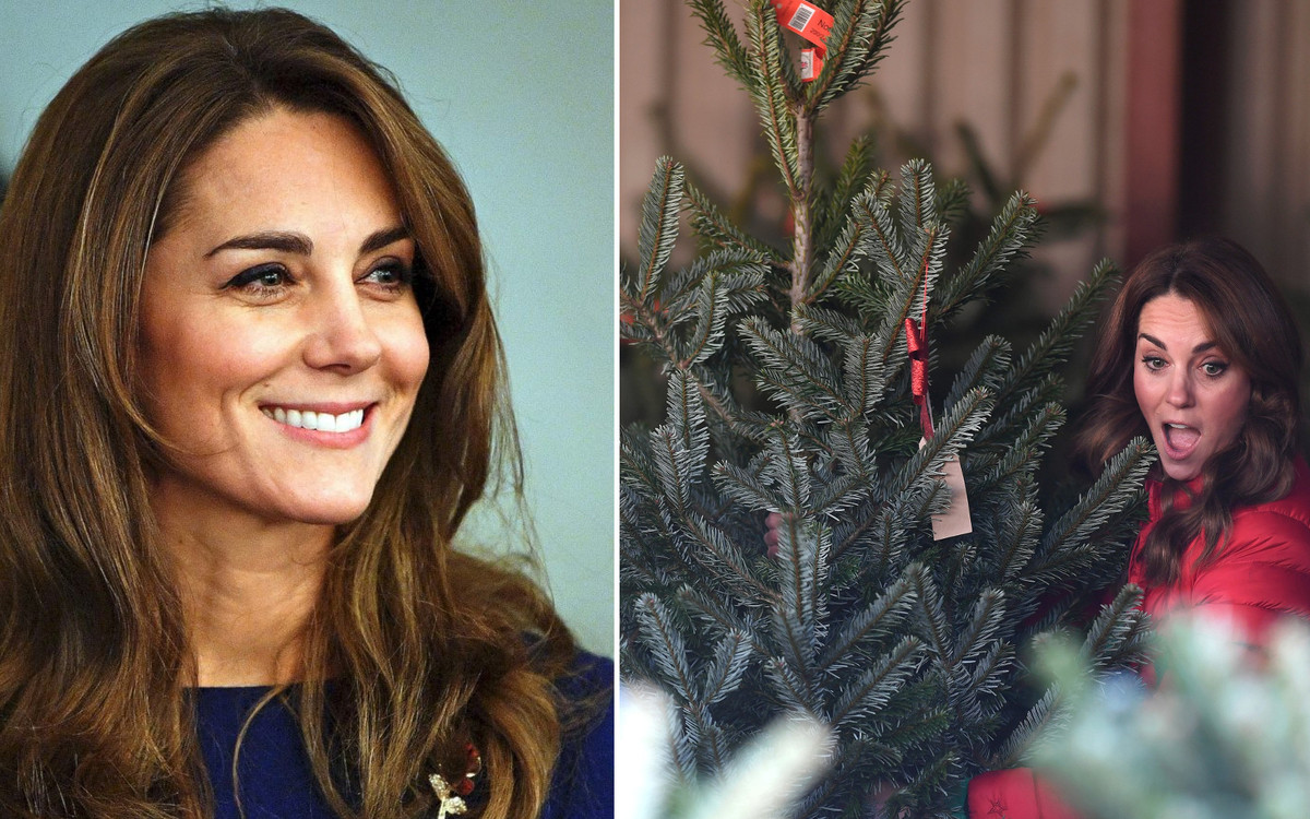 Księżna Kate robi urocze miny, podczas wybierania choinki. Zaskoczyła najmłodszych fanów (ZDJĘCIA)