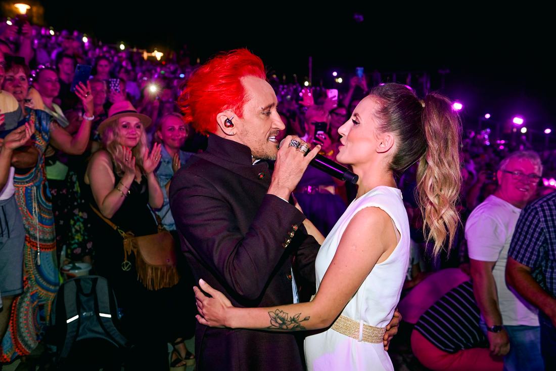 Michał Wiśniewski z żoną Polą, fot. AKPA