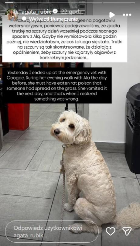 Agata Rubik, fot. Instagram.
