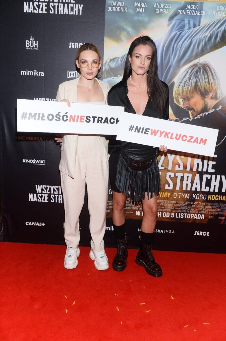 Premiera filmu WSZYSTKIE NASZE STRACHY. Marianna Schreiber w niebieskich kozaczkach (ZDJĘCIA)