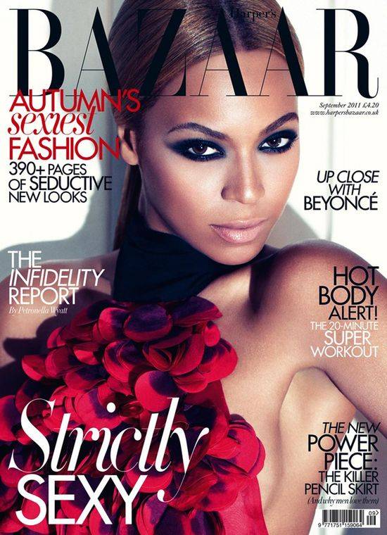 Beyonce na okładkach magazynów