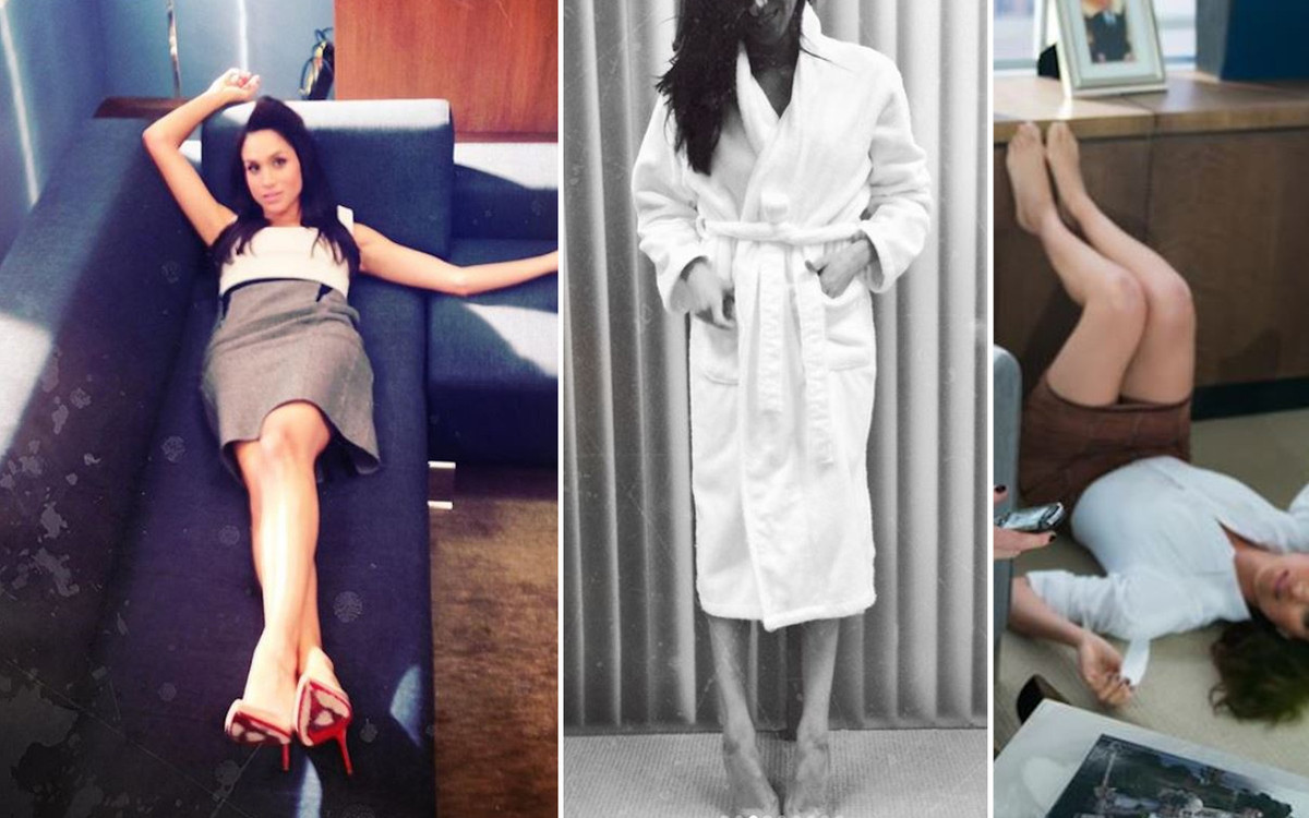 Patrick J. Adams opublikował mnóstwo STARYCH zdjęć Meghan Markle – niektóre są bardzo ODWAŻNE