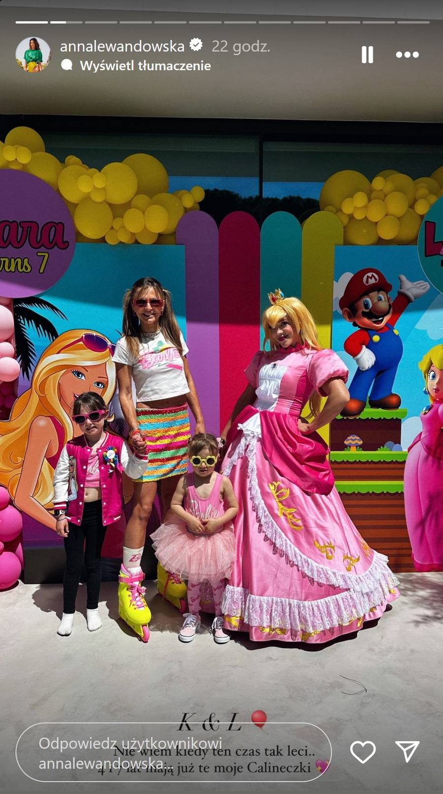 Lewandowscy świętują 4. urodziny Laury! Wyprawili córce bajkowe urodziny (ZDJĘCIA)