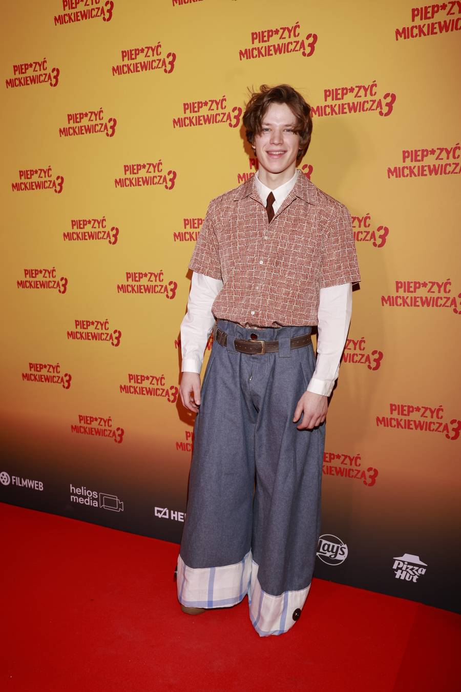 Hugo Tarres na premierze "Piep*zyć Mickiewicza 3", fot. AKPA