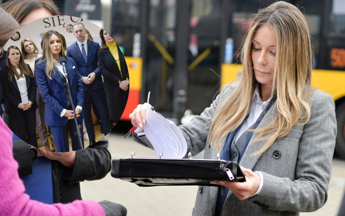 Małgorzata Rozenek zbiera podpisy pod METREM (ZDJĘCIA)