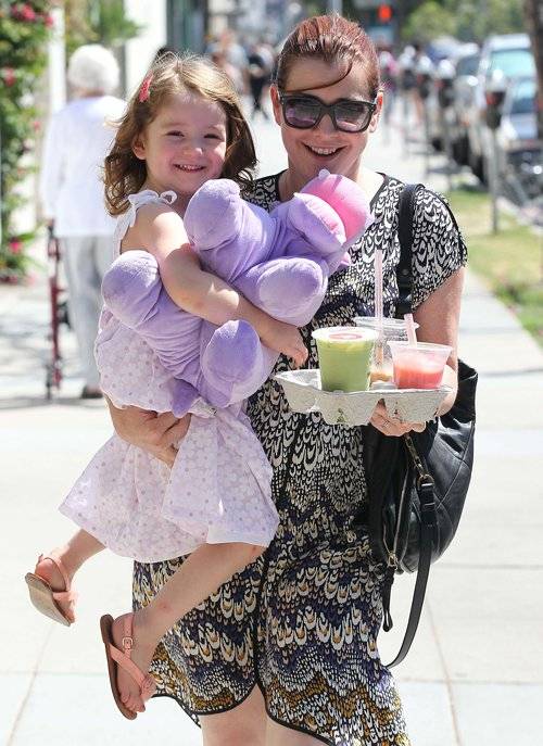 Alyson Hannigan z córeczką