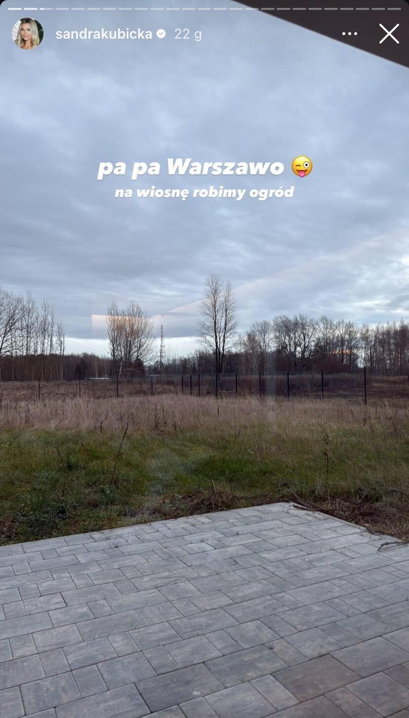 Sandra Kubicka, fot. Instagram. 