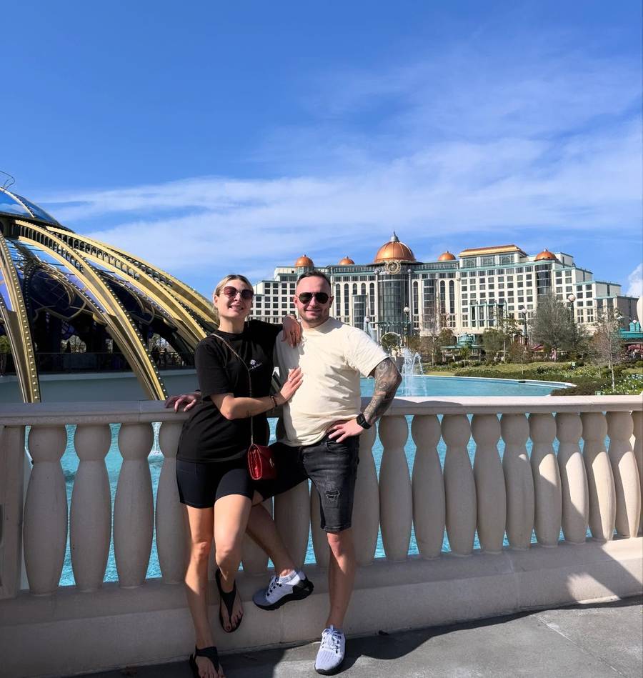 Magda Narożna z narzeczonym, fot. Instagram