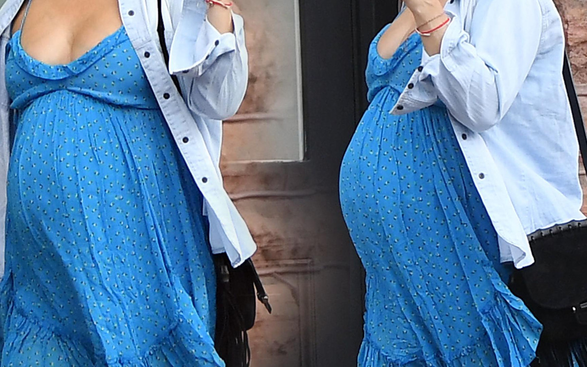 U tej gwiazdy PORÓD już naprawdę blisko (ZDJĘCIA)