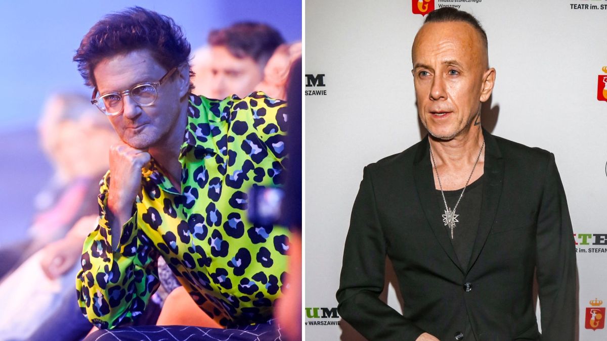 Kuba Wojewódzki, Adam "Nergal" Darski, fot. AKPA.