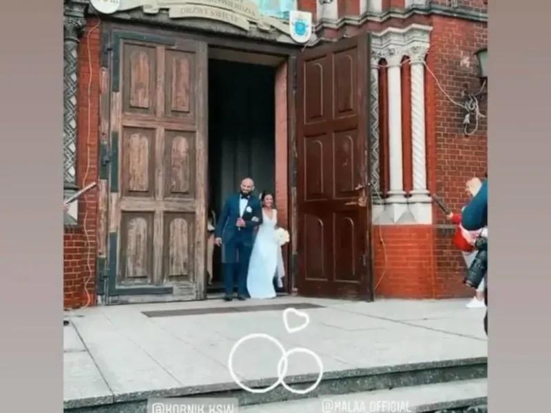 Anna Sowińska/ślub, fot. Instagram