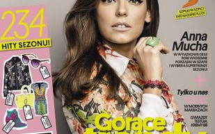 Stylowa Mucha na okładce stylowego Party (FOTO)