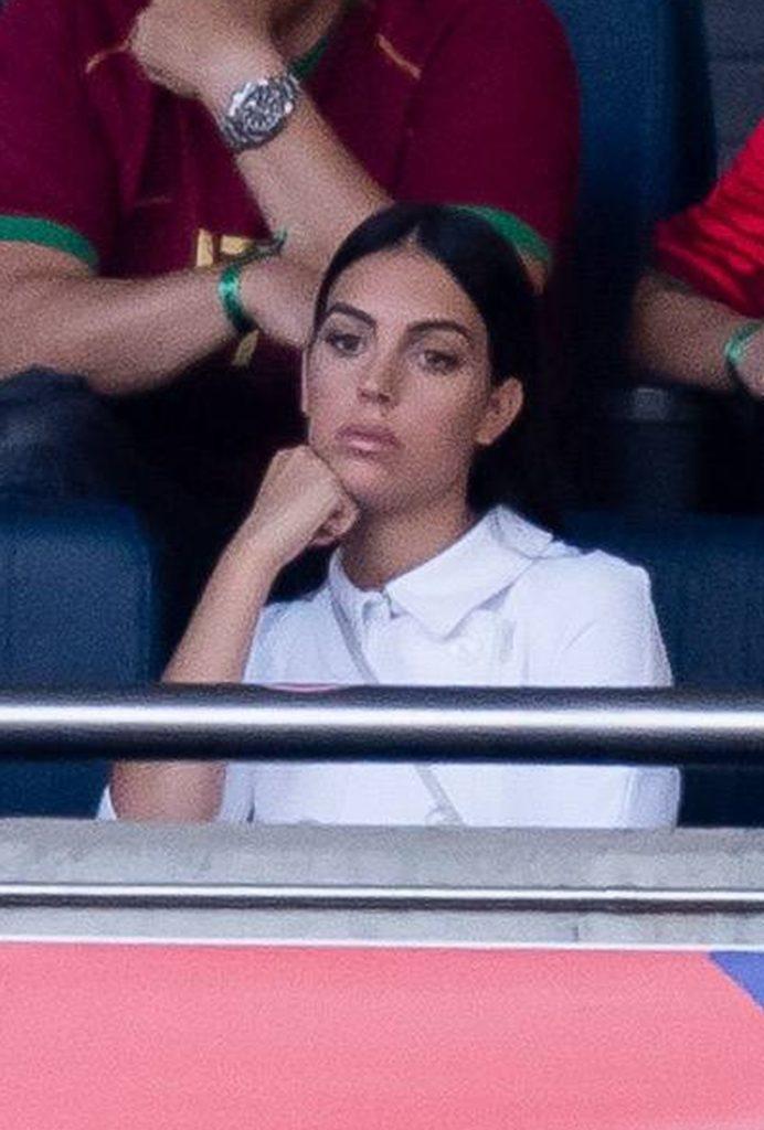 Georgina Rodriguez na meczu