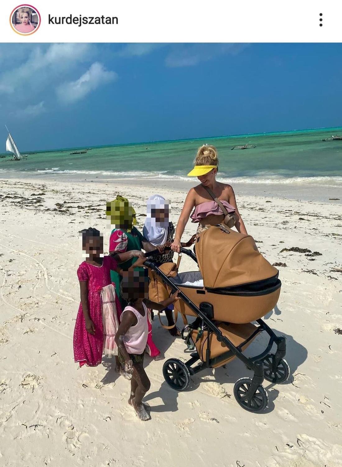 Barbara Kurdej-Szatan na Zanzibarze