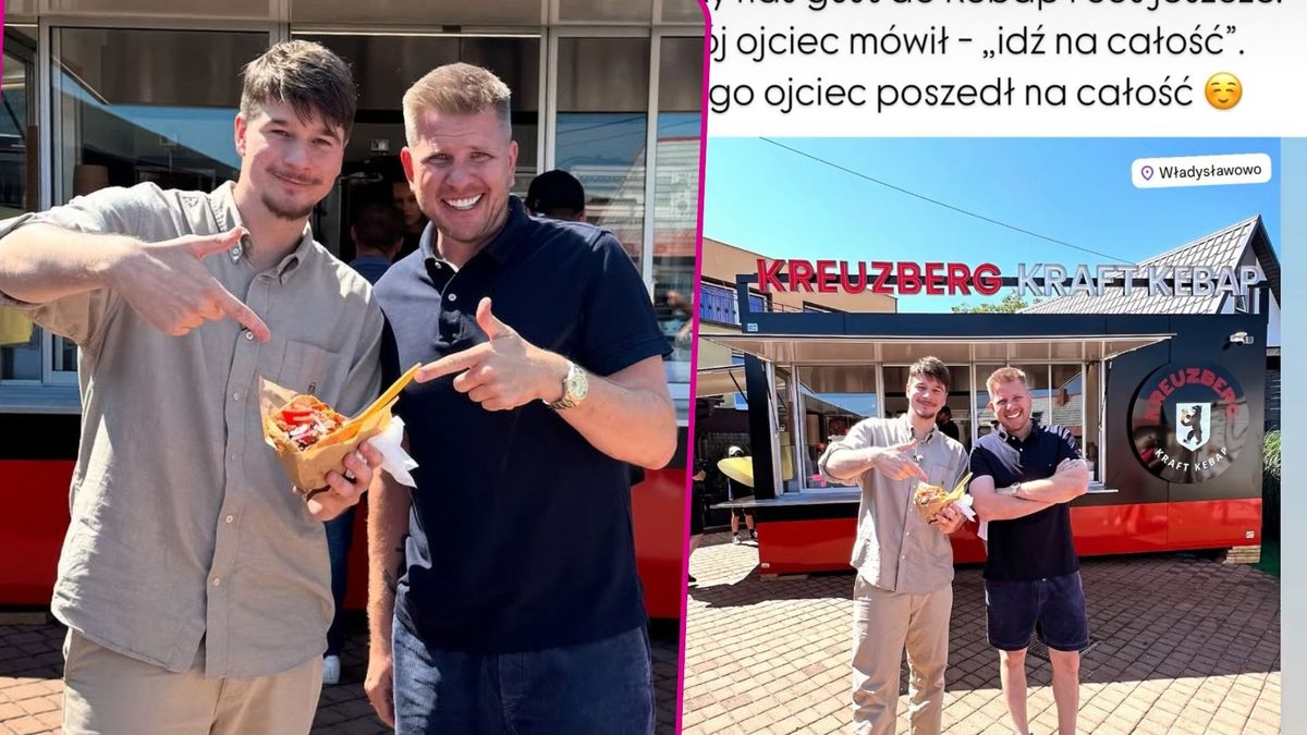 Filip Chajzer i syn prezydenta elekta kombinują coś razem? "Nie tylko o kebaba chodziło"