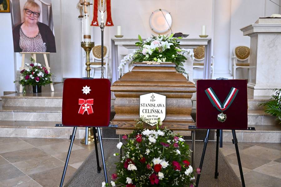 Pogrzeb Stanisławy Celińskiej, fot. AKPA