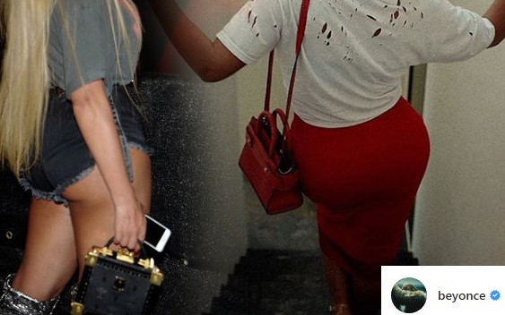Burza wokół pośladków Beyonce