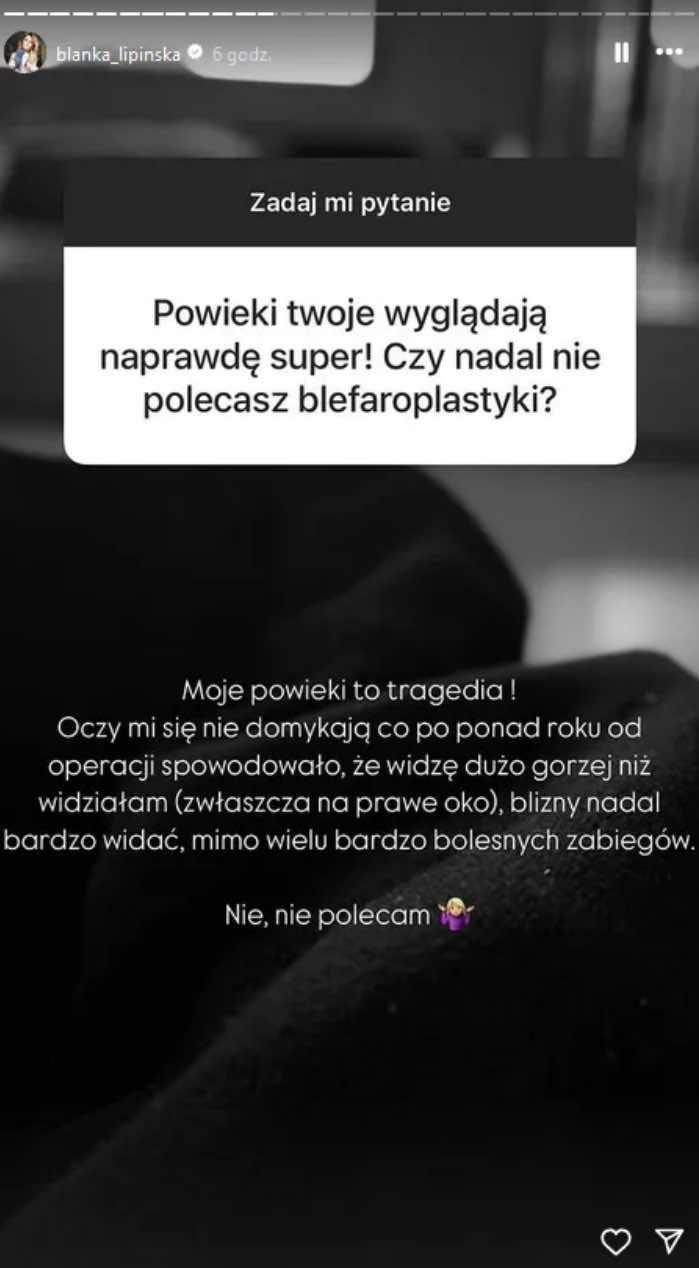Blanka Lipińska, fot. Instagram. 