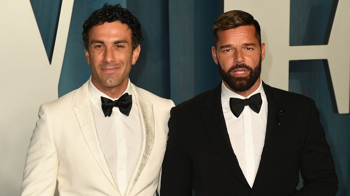 March 27, 2022, Beverly Hills, CA, USA: Jwan Yosef, Ricky Martin attend the 2022 Vanity Fair Oscar Party at the Wallis Annenberg Center for the Performing Arts on March 27, 2022 in Beverly Hills, California.,Image: 673820672, License: Rights-managed, Restrictions: , Model Release: no, Credit line: Imagespace / Zuma Press / Forum