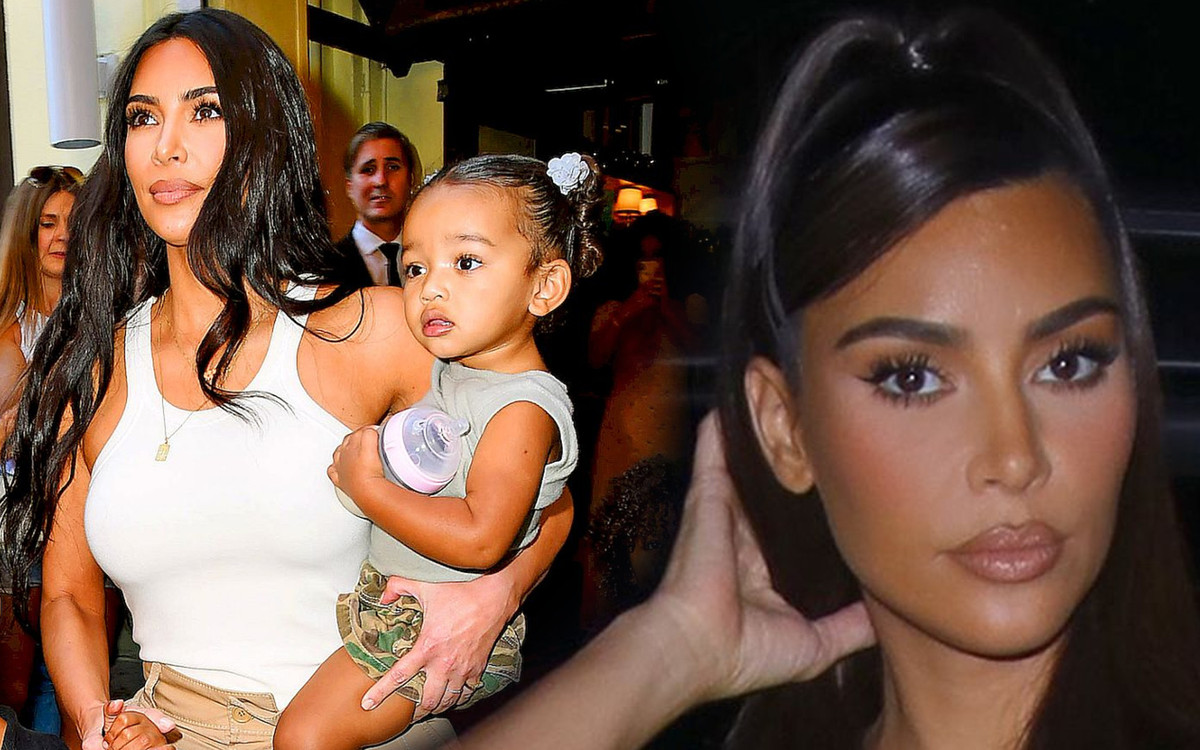 Kim Kardashian w atmosferze ROZWODU świętuje urodziny córki