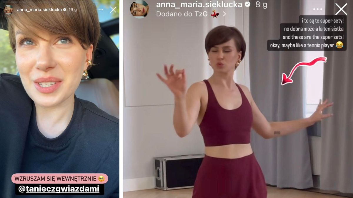 Anna Maria Sieklucka rozpływa się nad partnerem tanecznym w "Tańcu z gwiazdami"/ Fot. Instagram