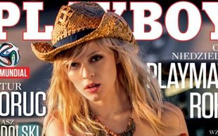 Olga Niedzielska, Playmate Roku, na okładce nowego Playboya