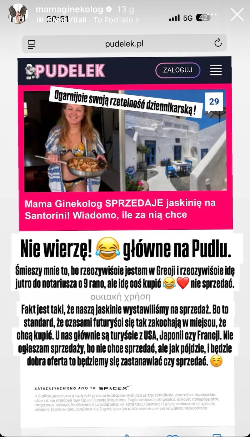 Mama Ginekolog pokazała wnętrza swojej willi na Santorini. Jest jedno „ale”